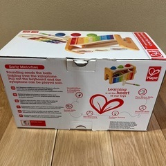 Hape パウンドアンドタップベンチ ぽっとん落とし　鉄琴　の画像
