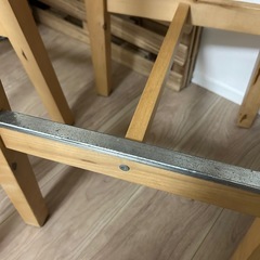 IKEA カウンターチェア2個セット (zero) 桜木の椅子《スツール