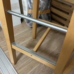 IKEA カウンターチェア2個セットの画像