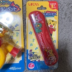 新品　しまじろう　はじめましてのトランペット、ハーモニカの画像