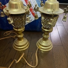 太閤産業　灯篭ランプ　ライト　2個セット