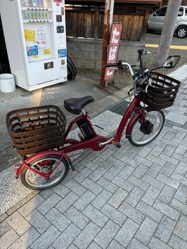 ブリヂストン　電動アシスト自転車　ラクットワゴン
