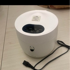 糖質カット炊飯器 4合炊き 白   