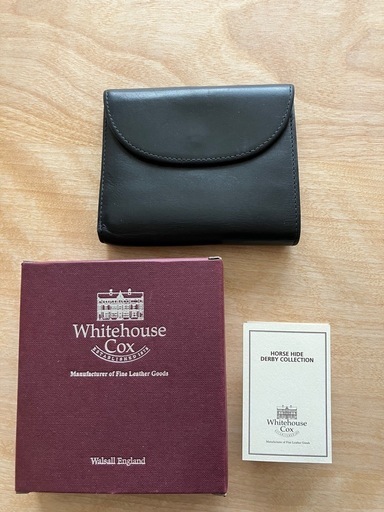 Whitehouse Cox S1058 ホワイトハウスコックス三つ折り財布