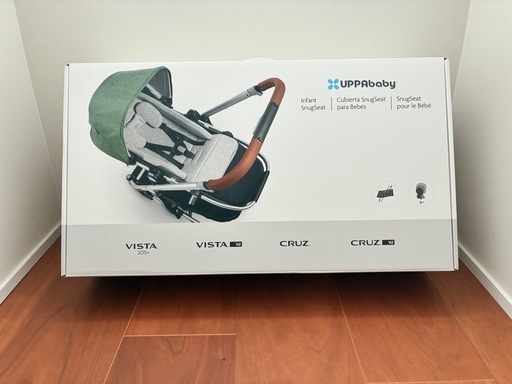 【美品＆PiggyBack,新生児シート付き】UPPAbaby Cruz 赤／2019年購入／走行性抜群＆兄姉立ち乗りOK