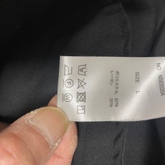 【中古】黒い服の画像