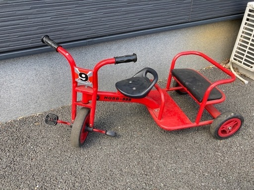 二人乗り三輪車