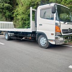 日野トラック増トン車セルフローダー　最大積載7300Kg セルフローダー 一式 新規架装 
オールペイント の画像
