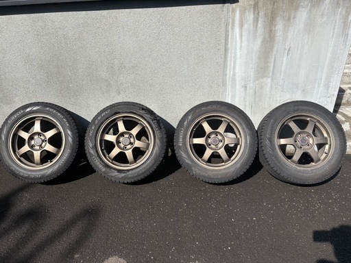 予定者あり　スバル　STI レイズTE07 TE37 ピレリ　205/60R16 スタッドレス