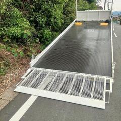 日野トラック増トン車セルフローダー　最大積載7300Kg セルフローダー 一式 新規架装 
オールペイント の画像