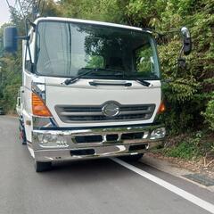 日野トラック増トン車セルフローダー　最大積載7300Kg セルフローダー 一式 新規架装 
オールペイント の画像