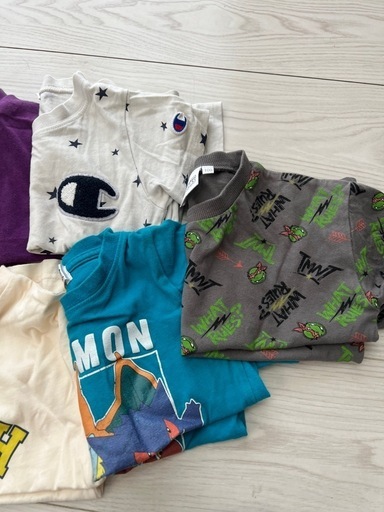 子供服半袖Tシャツ✳︎100&90セット (kozun) さいたまのキッズ 子供服半袖Tシャツ✳︎100&90セット (kozun) さいたまのキッズ