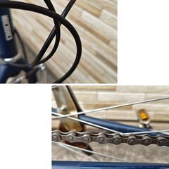 中古自転車 6段変速 455MM クロスバイク軽整備済み 防犯登録対応 町田市 相模原市 MM708の画像