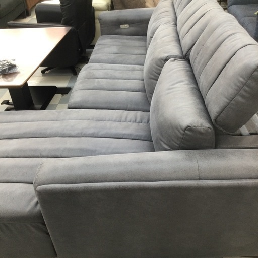?春日市?定価296,000円?LURKEY?ソファー?電動カウチソファ?L字ソファ?ファブリックレザー? 