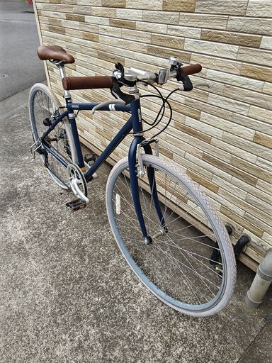 中古自転車 6段変速 455MM クロスバイク軽整備済み 防犯登録対応