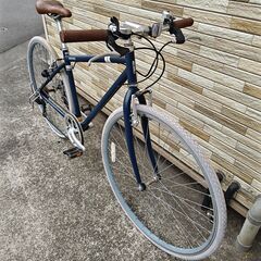 中古自転車 6段変速 455MM クロスバイク軽整備済み 防犯登録対応 町田市 相模原市 MM708の画像