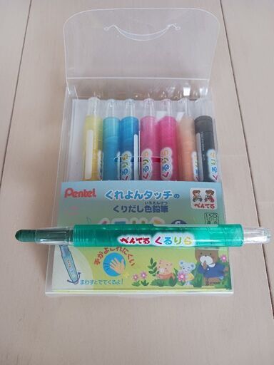 美品】ぺんてる くれよんタッチのくりだし色鉛筆 (めいぷる 美品】ぺんてる くれよんタッチのくりだし色鉛筆 (めいぷる