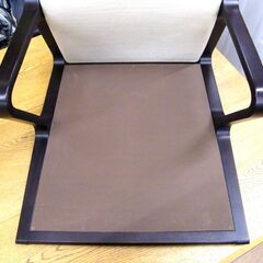 ①天童木工 座椅子 幅52×奥行57×高さ57cm Tendo 和室 一人掛け 肘掛け 肘付き チェア 1人 イス 札幌市 厚別区の画像