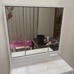 【お取引先決まりました
】3面鏡ドレッサー(椅子付き)🪞✨️の画像