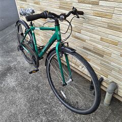 中古自転車 7段変速 465MM クロスバイク軽整備済み 防犯登録対応 町田市 相模原市 MM711の画像