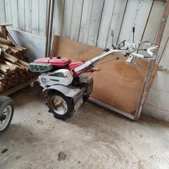 耕運機始動の画像