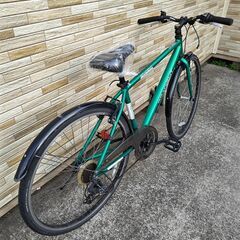 中古自転車 7段変速 465MM クロスバイク軽整備済み 防犯登録対応 町田市 相模原市 MM711の画像