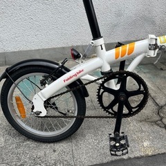 折りたたみ自転車　16インチ　XMB FOIDING BIKEの画像
