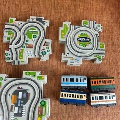 【決まりました】パネルワールド　（訳あり）電車　線路の画像