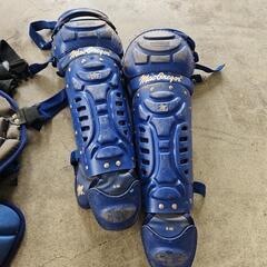 US. ベースボール レガースセット 野球キャッチャー メジャーリーグ　キャッチャー防具の画像