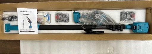 電動 チェーンソー 高枝切り　電動チェーンソー 自動給油 一台2役 コードレス