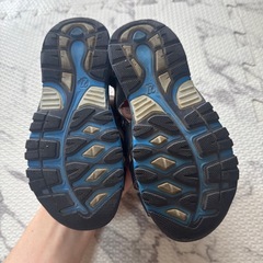 17cm男の子革サンダルの画像