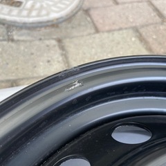 E26 キャラバン 純正スチールホイール 新車外し品の画像