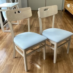 椅子2脚セット【町田市再生家具】　250314の画像