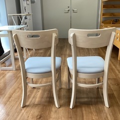 椅子2脚セット【町田市再生家具】　250314の画像