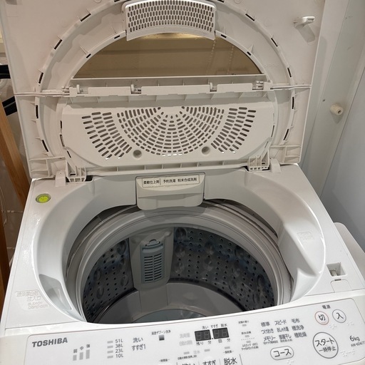 東芝 TOSHIBA 全自動洗濯機 （6.0kg） ZABOON（ザブーン