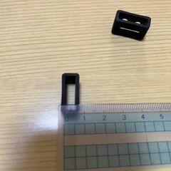 遊環 (シリコン製) 2個 腕時計用ベルトループの画像