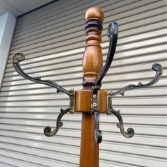 U020♻️クラシックポールハンガー 北欧レトロ ヴィンテージ ハンガー