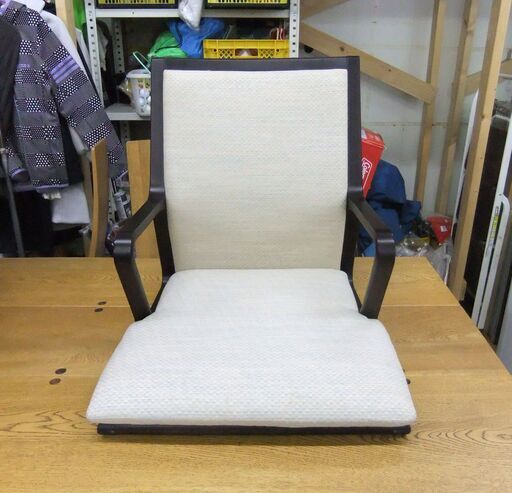 ②天童木工 座椅子 幅52×奥行57×高さ57cm Tendo 和室 一人掛け