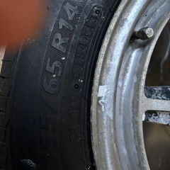 ハヤシ14インチホイール(タイヤ)の画像