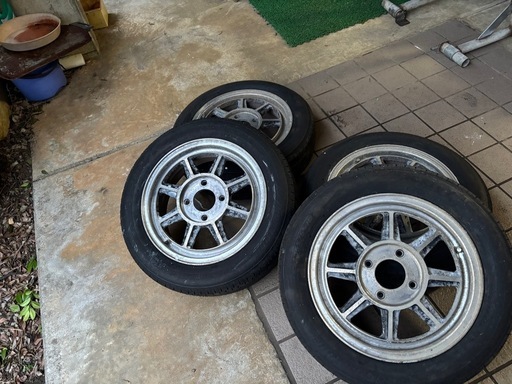 ハヤシ14インチホイール(タイヤ)