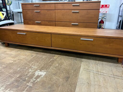 【ジャングルジャングル深井店】★アクタス ローボード ACTUS  ナチュラル 茶 収納家具 家具 クリーニング済 堺市 深井 【FU2315】