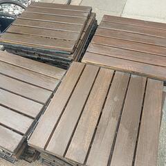 IKEA　ウッドパネル　36枚の画像