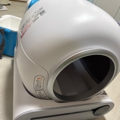 猫自動トイレ　砂付き

