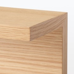 無印良品 壁につけられる棚の画像
