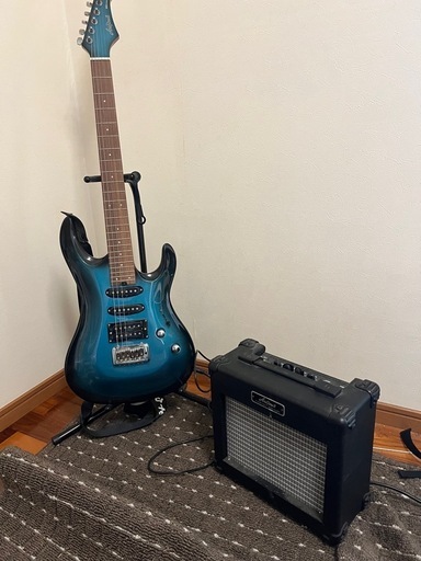 アリアプロⅡ ギターとアンプとスタンドのセット