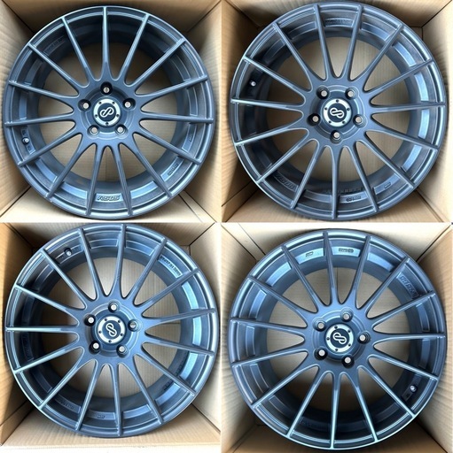 ENKEI RS05 18インチ 良好 ENKEI エンケイ RS05 18×8J +40 PCD114.3 5