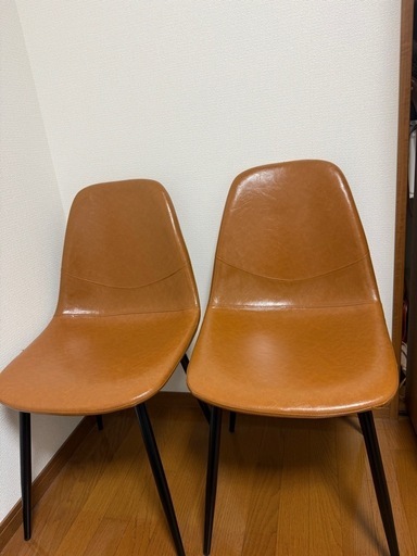 椅子　ダイニングチェア　二脚セット