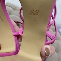 サンダル　　H&M ピンクの画像