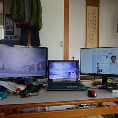 パソコンモニター24インチ（HDMIケーブル2ｍ）の画像