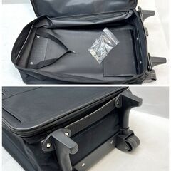 お買い得！2泊3日に最適 EMERSION エマージョン キャリーケース スーツケース 旅行カバン 30×51×17cm ブラック キャスター＆鍵付き Cの画像